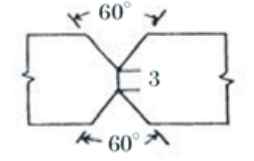 OTC P500L 下向?qū)与p面焊坡口形狀 19.0mm