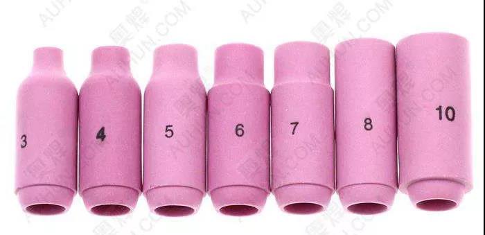 氬弧焊陶瓷嘴類型示意圖