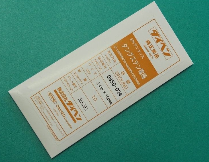 OTC Daihen 鑭鎢電極