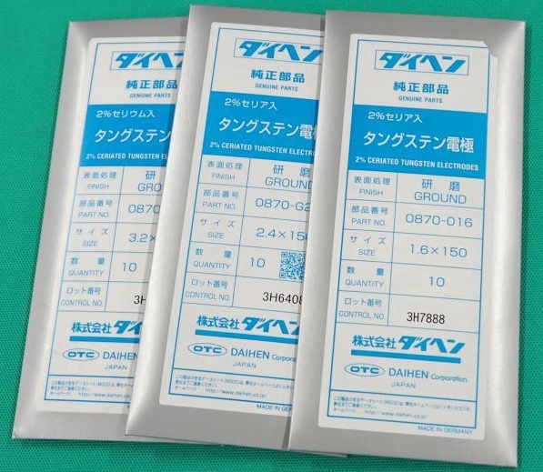 OTC Daihen 鈰鎢電極