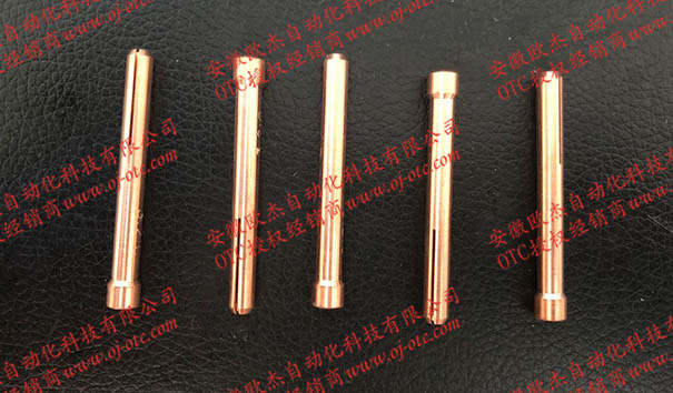OTC鎢極夾H950C07內(nèi)孔特寫(xiě)