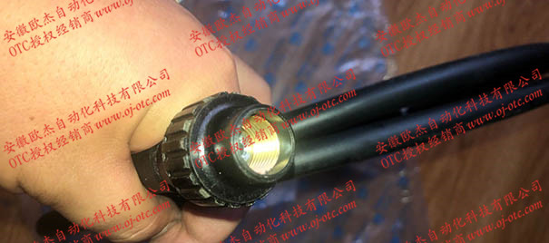 OTC送絲管Z318D41接口特寫(xiě)