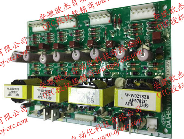 OTC焊機(jī)DP500電路板P10330V(P10330V00) OTC電路板P10330V元件布局