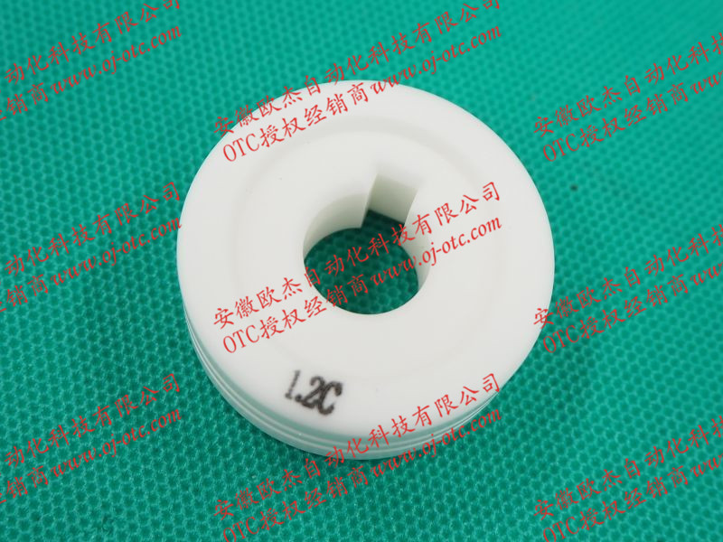 K970E24原裝OTC送絲輪 OTC Daihen原裝陶瓷送絲輪K970E24正面