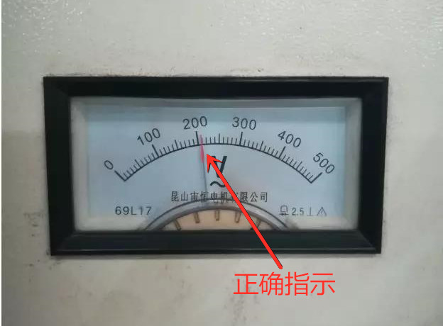 變壓器電壓指針顯示窗口