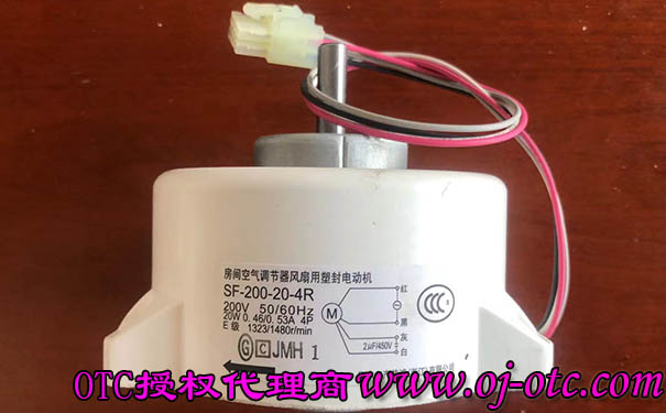 OTC Daihen 風(fēng)機(jī)馬達(dá) 100-0077 銘牌細(xì)節(jié)