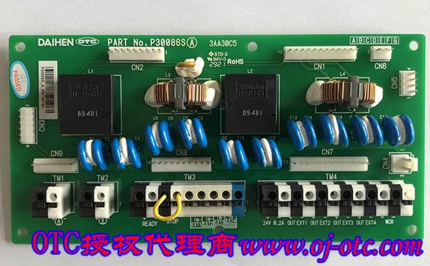 OTC Daihen 原裝焊機(jī)電路板 P30086S 正面