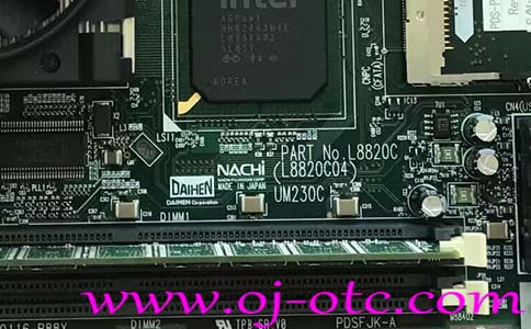 OTC Daihen L8820C00 實(shí)物特寫 OTC Daihen L8820C00 主板細(xì)節(jié)