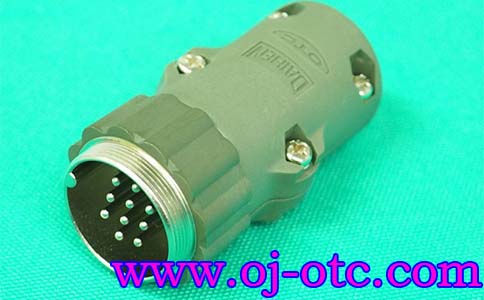 OTC Daihen 10芯航空插頭 100-1685 細節(jié)