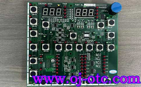 OTC Daihen 原裝線路板 P10346R00 正面