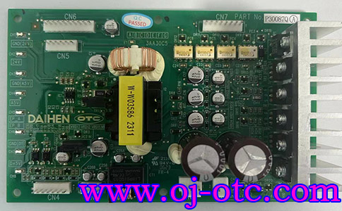 OTC Daihen 線路板 P30087Q00 正面 OTC Daihen 原裝線路板 P30087Q00 正面